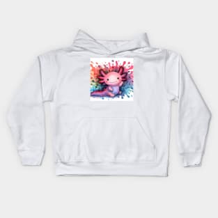 Axolotl Art #5 | Axolotl Lover Kids Hoodie